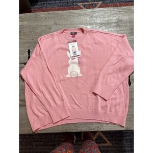 Vince Camuto X-large Easter Sweater 7226201 Coral Msrp $ 89.00 1 99607 00967 4